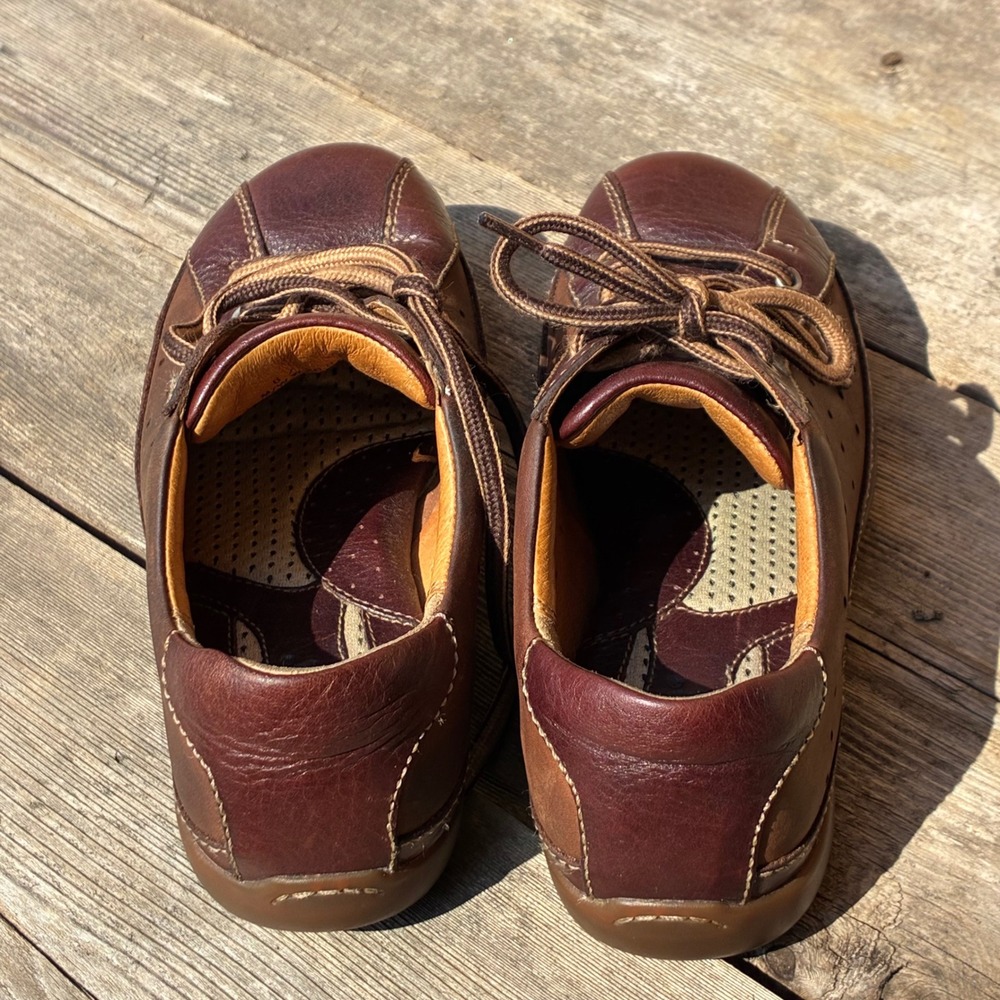 Born Hawkeye Womens 6 M/W W0578 Brown Leather Oxford Lace Up Comfort Shoes 36.5 - Picture 6 of 10